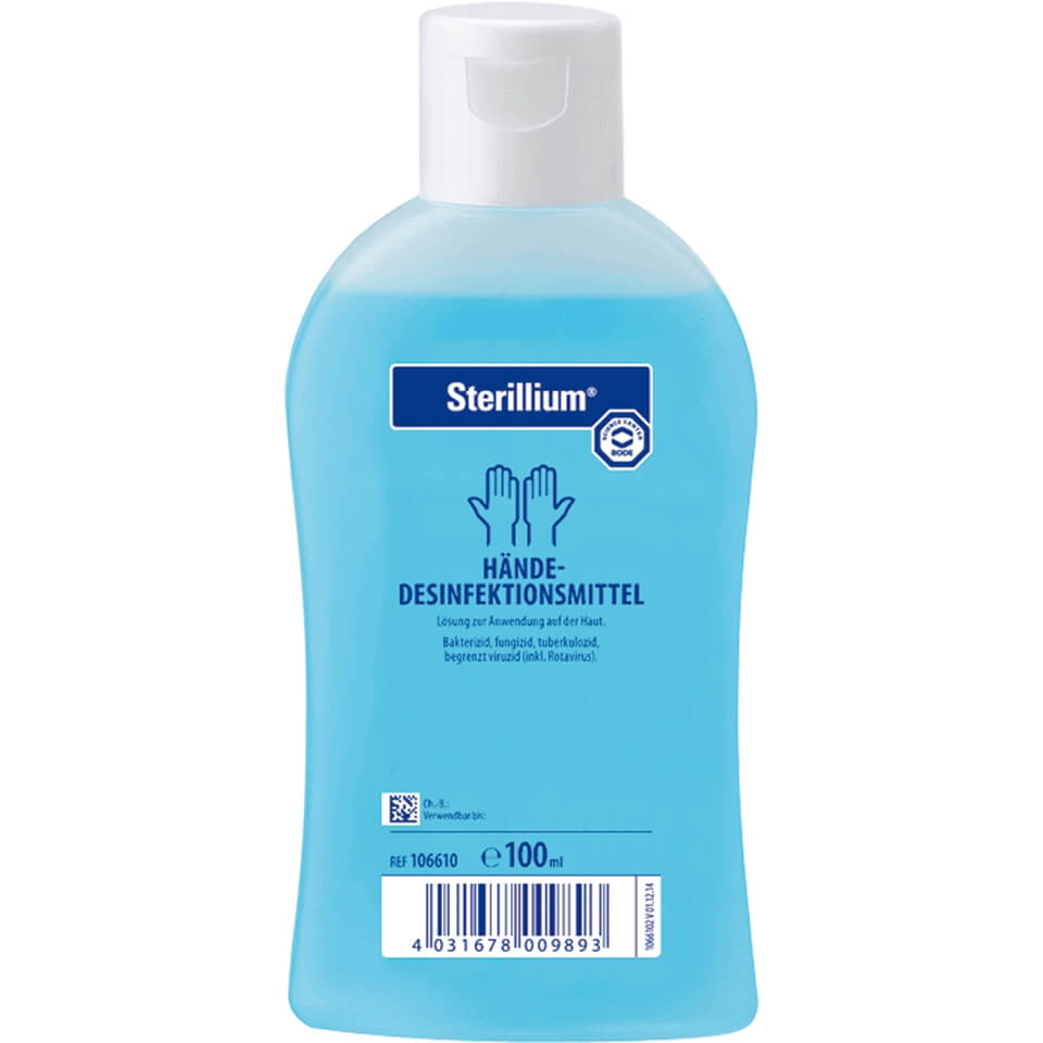 aed-bode-desinfektionsmittel-sterillium-haendedesinfektion-1000-ml Sterillium classic pure | Parfümfreie Händedesinfektion | 500 ml Flasche – Bild 1
