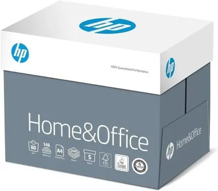 HP Kopierpapier CHP150 Home & Office, DIN-A4 80g, Weiß - Allround Kopierpapier für Zuhause und Büro ,2500 Blatt( 5x500 Blatt), 5er Pack